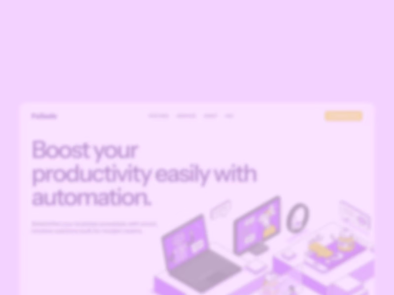 Cover image for Faliade - Productivity Automation Hero