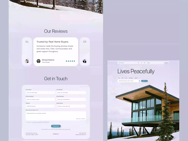 Cover image for Homevera --- Real Estate Landing