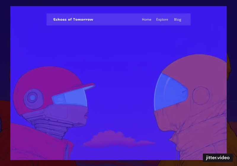 Cover image for VR Experience Landing Page Design