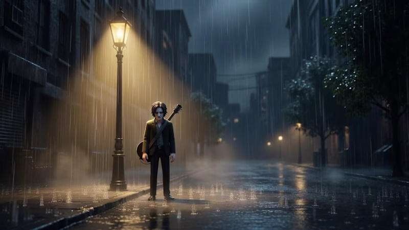 Cover image for Opening of a music video,