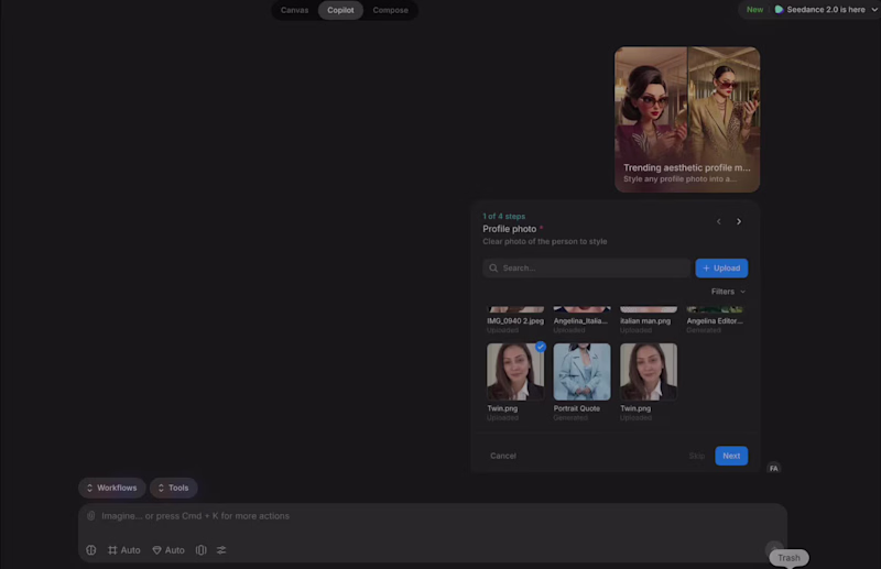 Cover image for AI Digital Twin: Trending Looks Generator