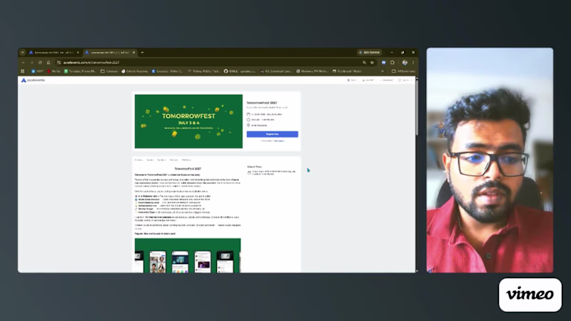 Cover image for End-to-end event platform built on