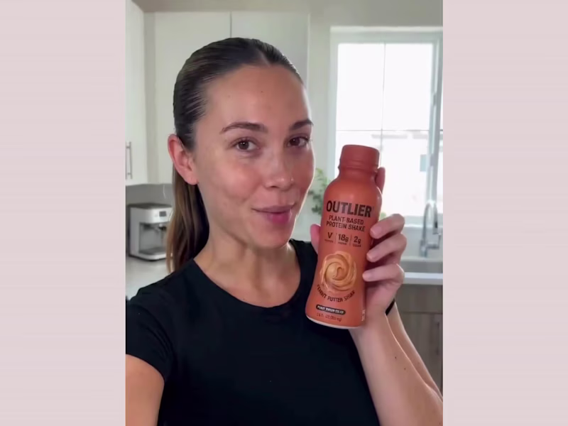Cover image for An AI yapper video ads for OUTLIER plant-based protein shake