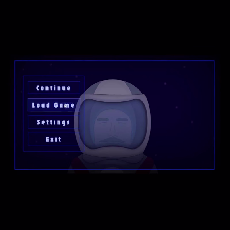 Cover image for Interactive game menu for a platform game, really had fun pu...