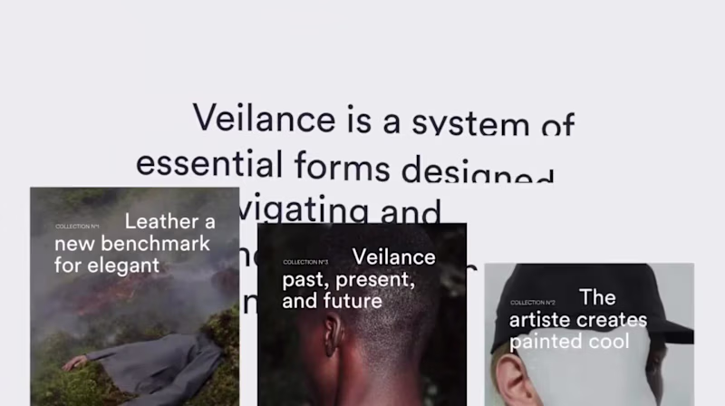 Cover image for Veillance - DA, UI, Interactive Design