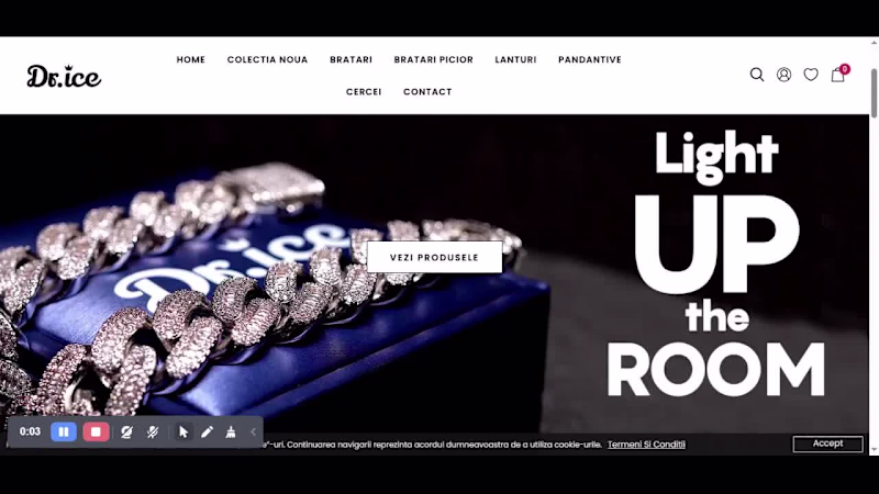Cover image for Dr.Ice (http://Dr.Ice) Jewelry E-commerce Store