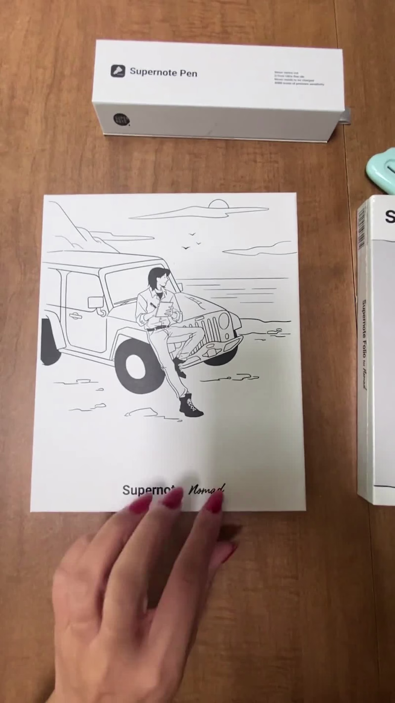 Cover image for Supernote Nomad Unboxing Second Video