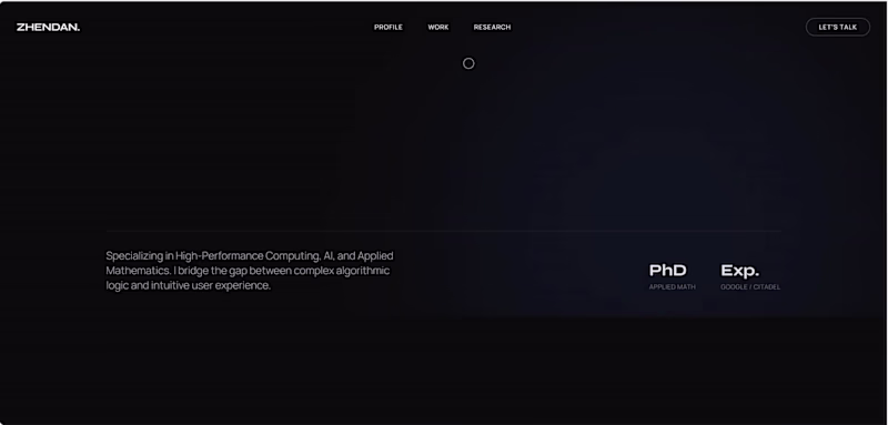 Cover image for ! 1 prompt of a portfolio page with a screenshot of my handd...