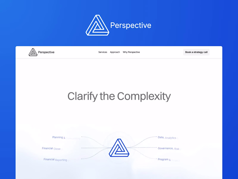 Cover image for Website Design & Framer Development for Perspective Consulting