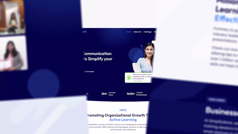 Cover image for SimplifyWork Website Design & Development