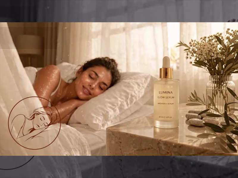 Cover image for Luxury Skincare Product Promo Video | Lumina Glow Serum