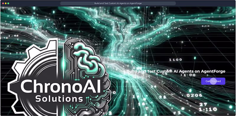 Cover image for agent forge is an AI
