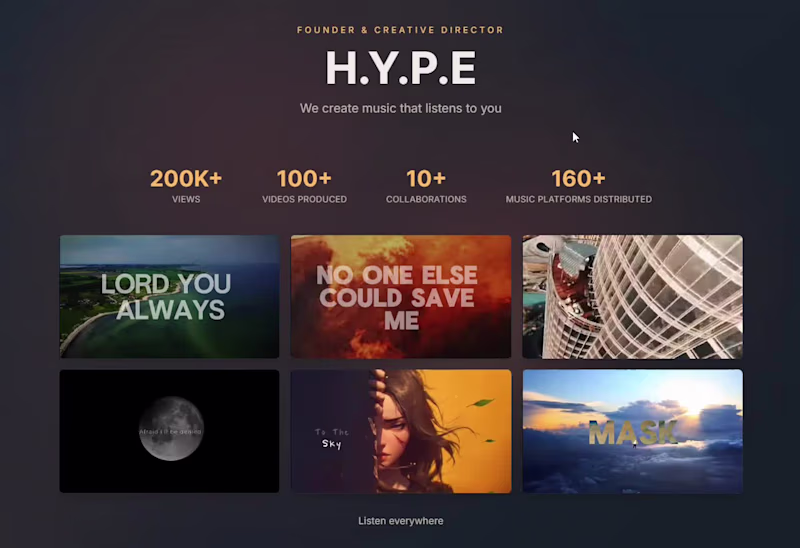 Cover image for Learn everything, create anything.