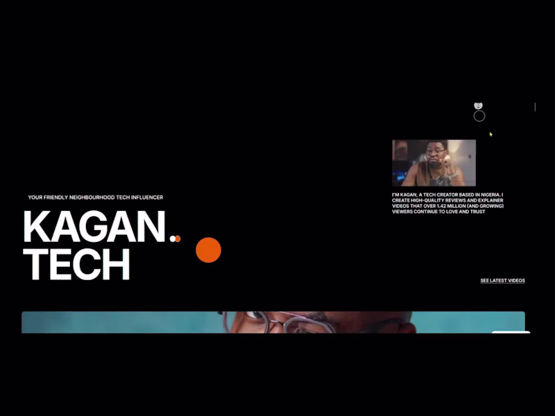 Cover image for KaganTech Personal Brand Website