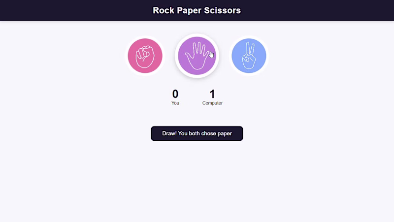 Cover image for Rock, Paper & Scissors — Project Description Today I built a...