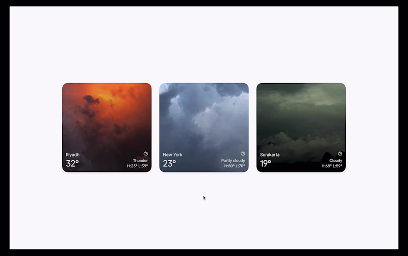 Cover image for Weather Block ☁️