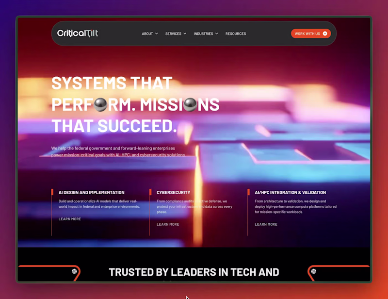 Cover image for Website Redesign for Critical Tilt