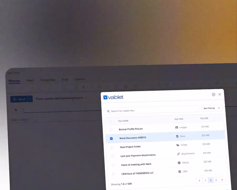 Cover image for Microsoft Outlook Add-In Vablet