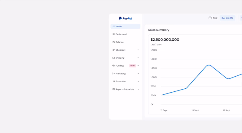 Cover image for Merchant Dashboard Redesign for a Fintech Platform