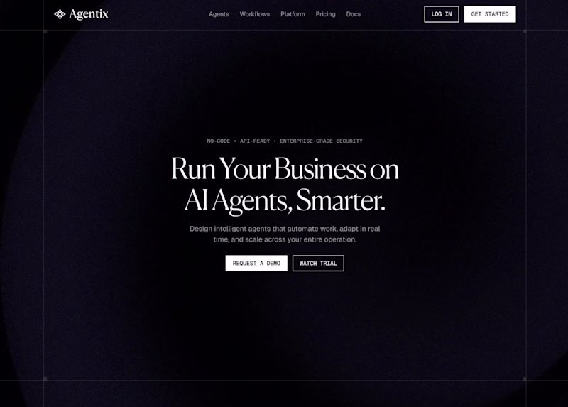 Cover image for AI Agent Platform — Hero