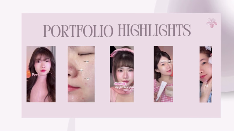 Cover image for UGC Video Portfolio — Beauty & Skincare Content