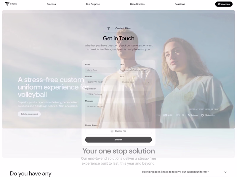 Cover image for 7Gen - Website Redesign