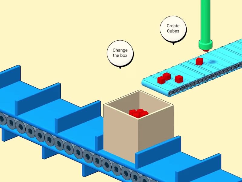Cover image for Spline Physics and Variables Scene for a Cubic Game