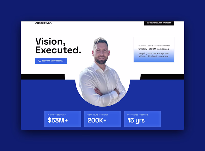 Cover image for Profile landing page marketing site