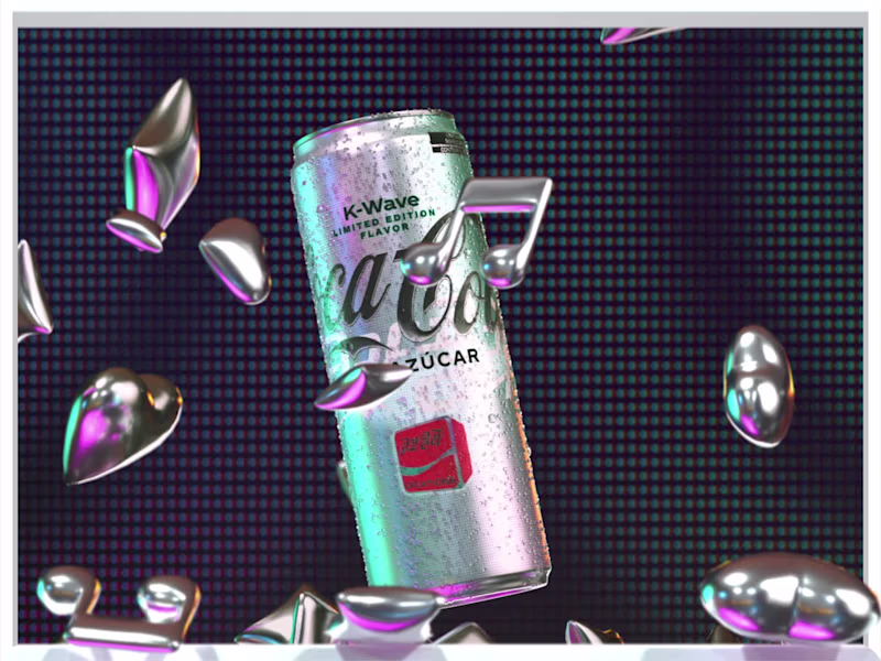 Cover image for Coca-Cola K-Wave 3D Animation to 30+ LED Screens