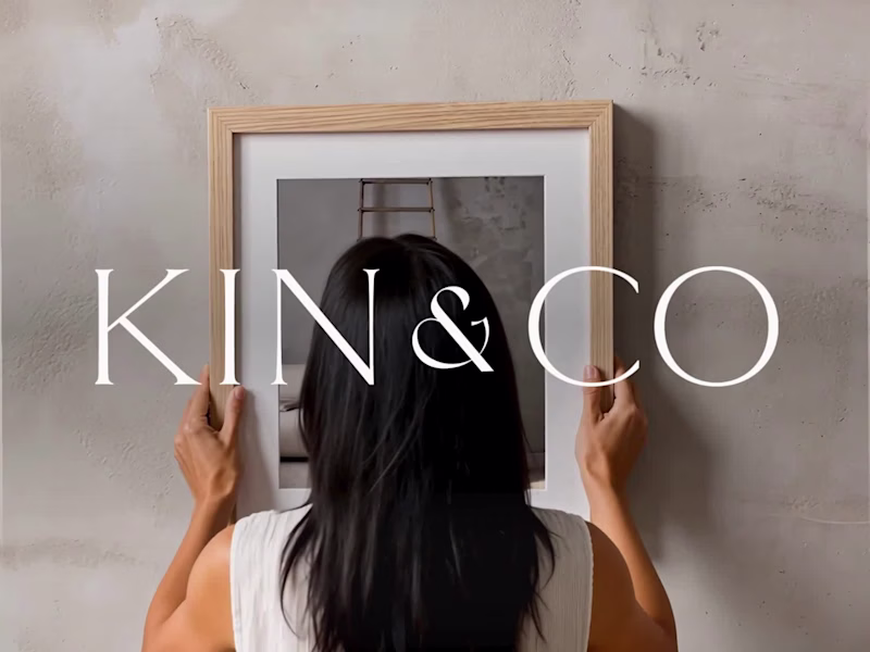 Cover image for Kin & Co | Branding + Framer Website Design