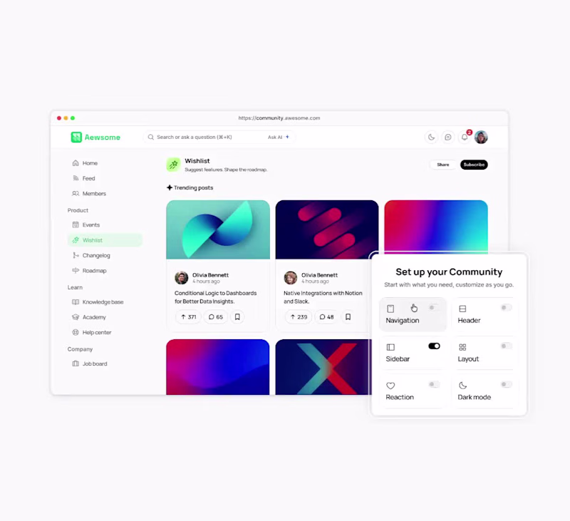 Cover image for Designed and built in Framer with code overrides, developed ...