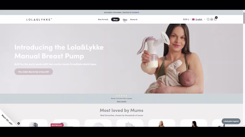Cover image for Premium Shopify Store: Maternity & Wellness eCommerce Develo...