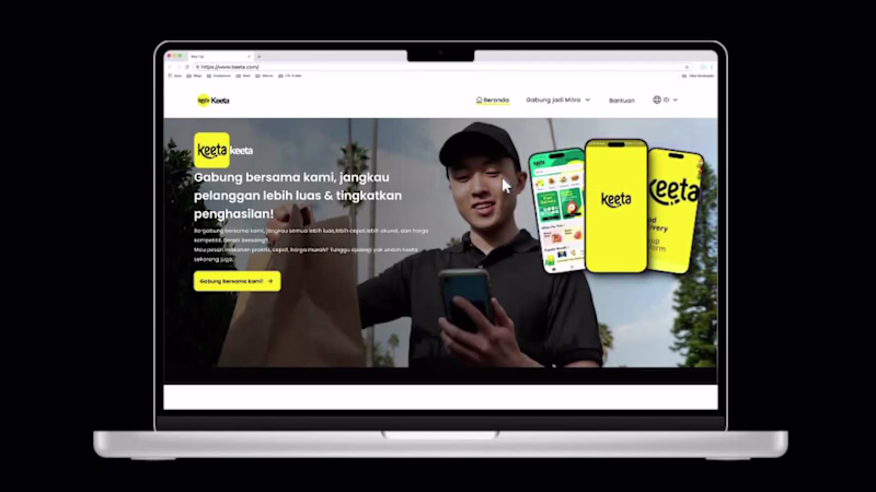 Cover image for Keeta Food Delivery Website Design