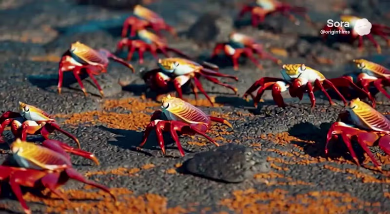 Cover image for 🦎 Galapagos filmed in Sora
Galapagos