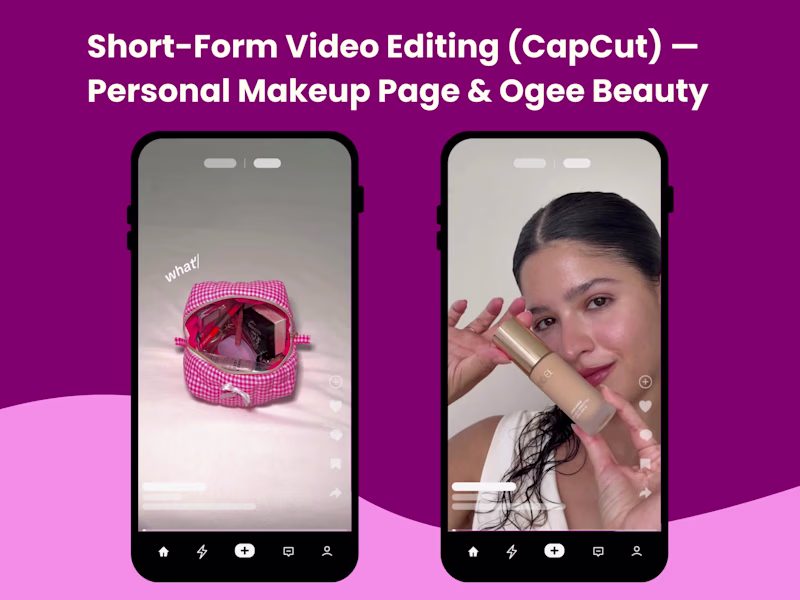 Cover image for Short-Form Video Editing (CapCut) |