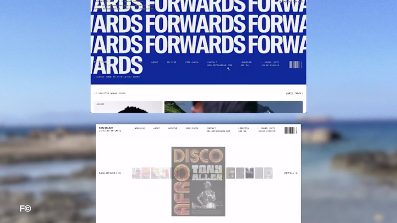 Cover image for FASH FOLIO 🐐 - Immersive digital portfolio