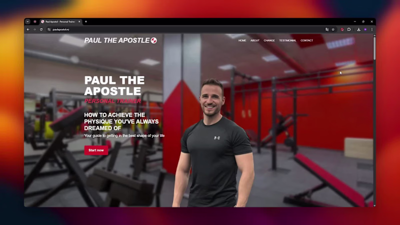 Cover image for A personal trainer & nutrition