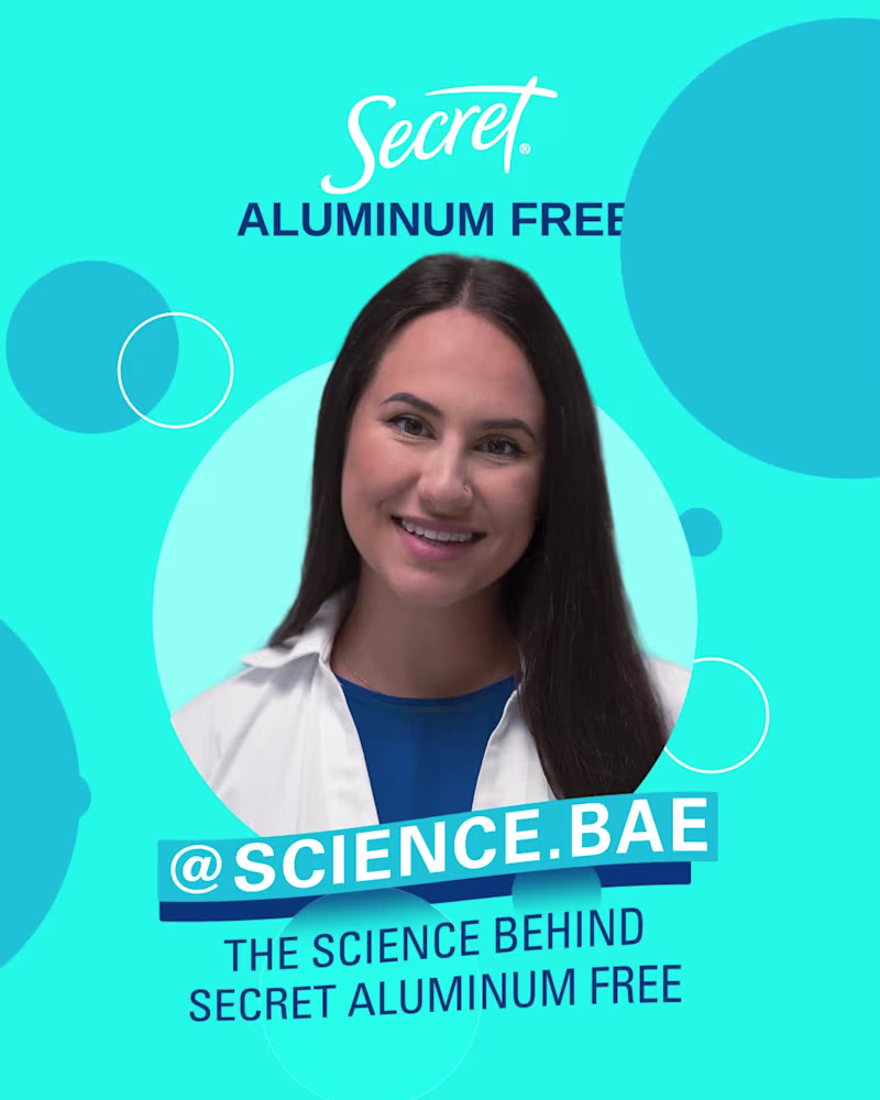 Cover image for Secret's Aluminum Deodorant