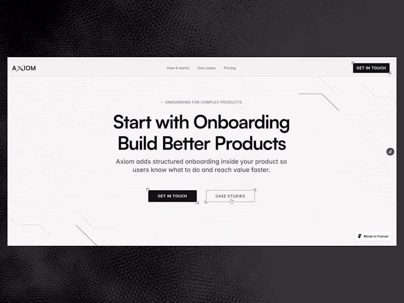 Cover image for Axiom Structured SaaS Landing System