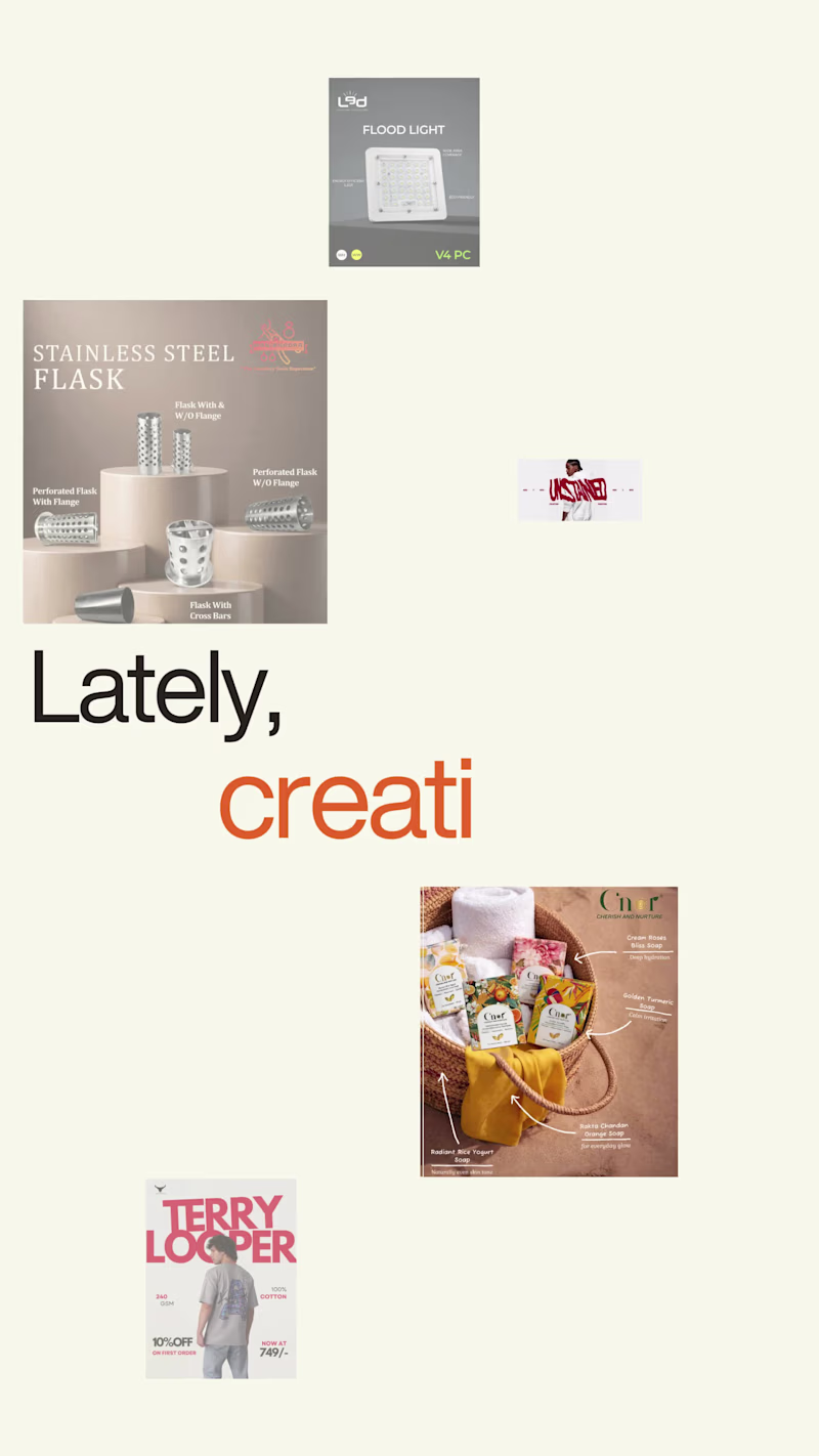 Cover image for Recent work, captured frame by