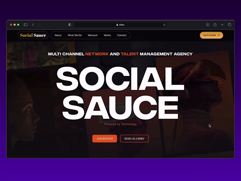Cover image for Social Sauce Website Redesign