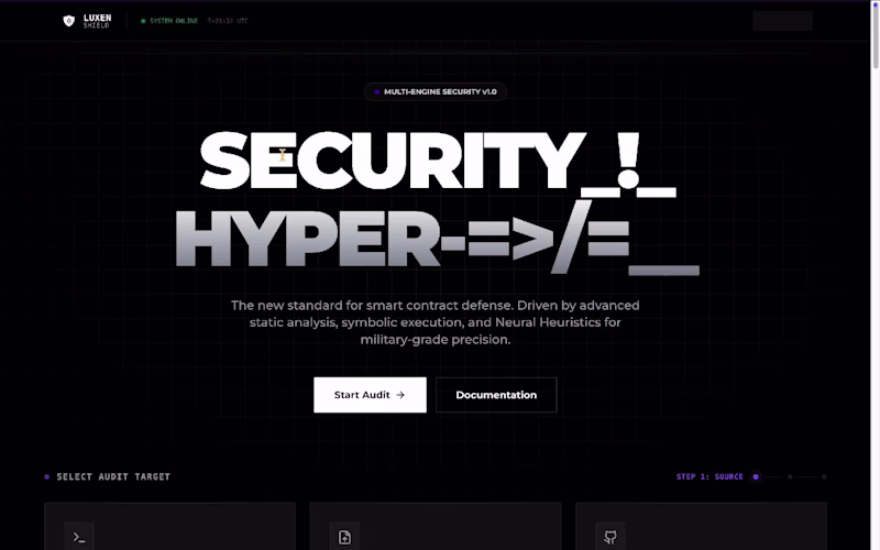 Cover image for We’re launched Luxen Shield

Web3 security