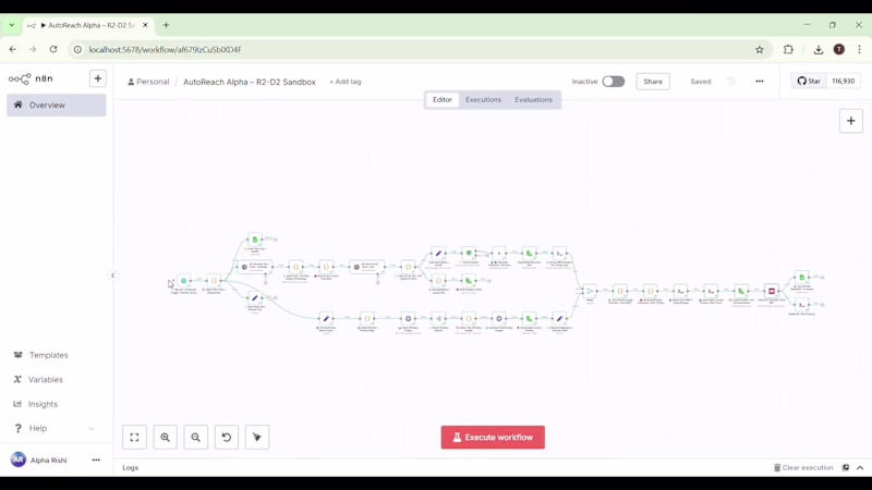 Cover image for AutoReach R2-D2 – YouTube Shorts Automation Workflow