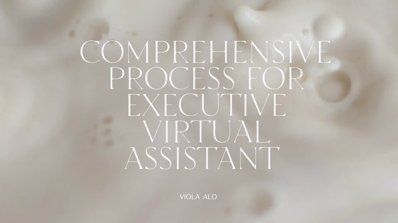 Cover image for Comprehensive Process of Virtual Assistant 