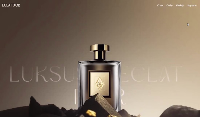 Cover image for Luxury cosmetics website