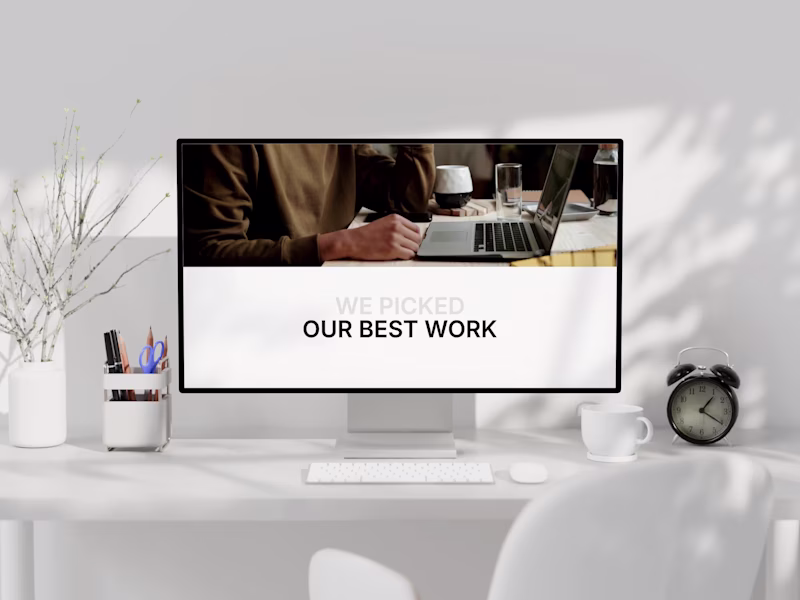 Cover image for Interactive Personal Portfolio Website on Webflow
