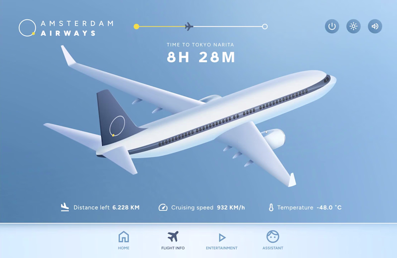 Cover image for Interactive Inflight UI - Rive