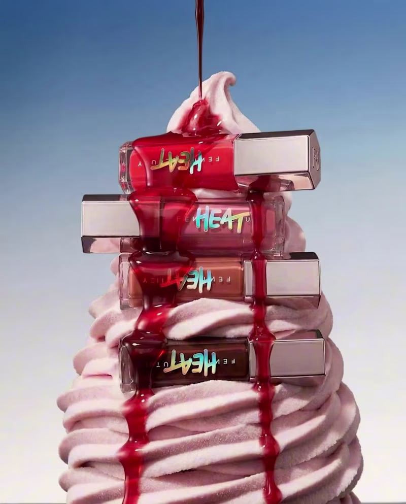 Cover image for AI Beauty Campaign Visuals — Gloss Bomb Heat (Spec)