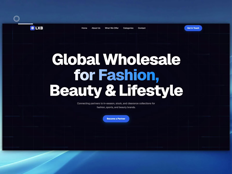 Cover image for LuxeBazaar B2B Distribution Website