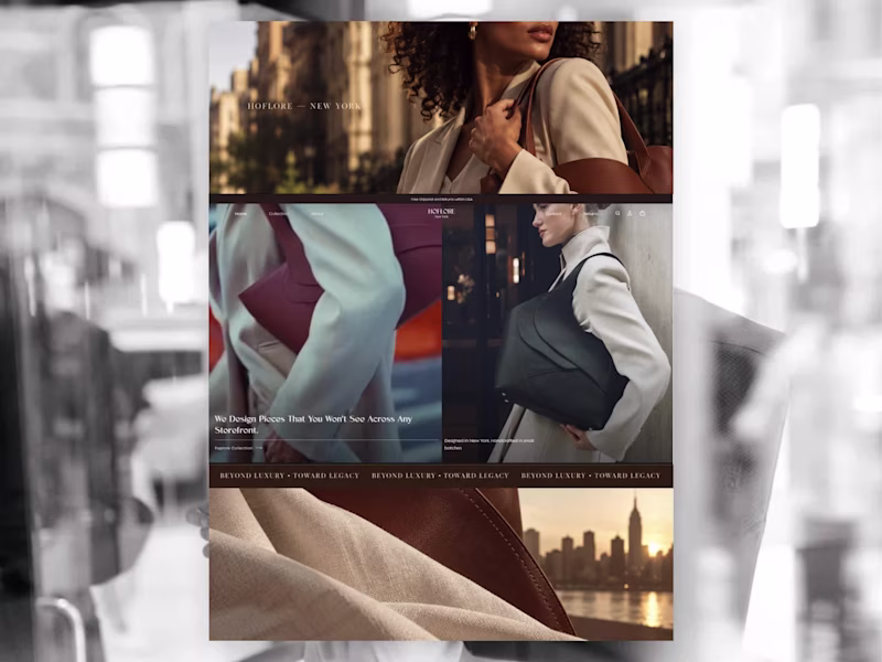 Cover image for HOFLORE Digital Storefront Design